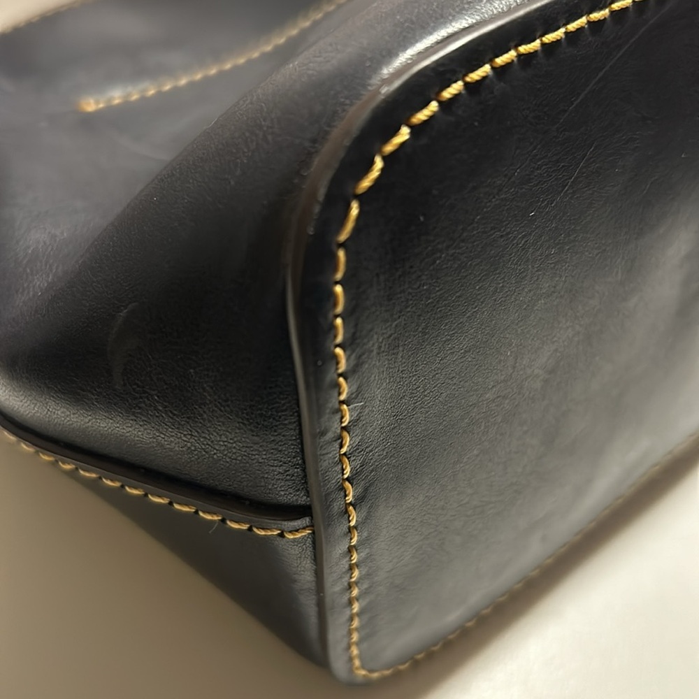 Dooney & Bourke Black Leather Crossbody Bag - Picture 7 of 10